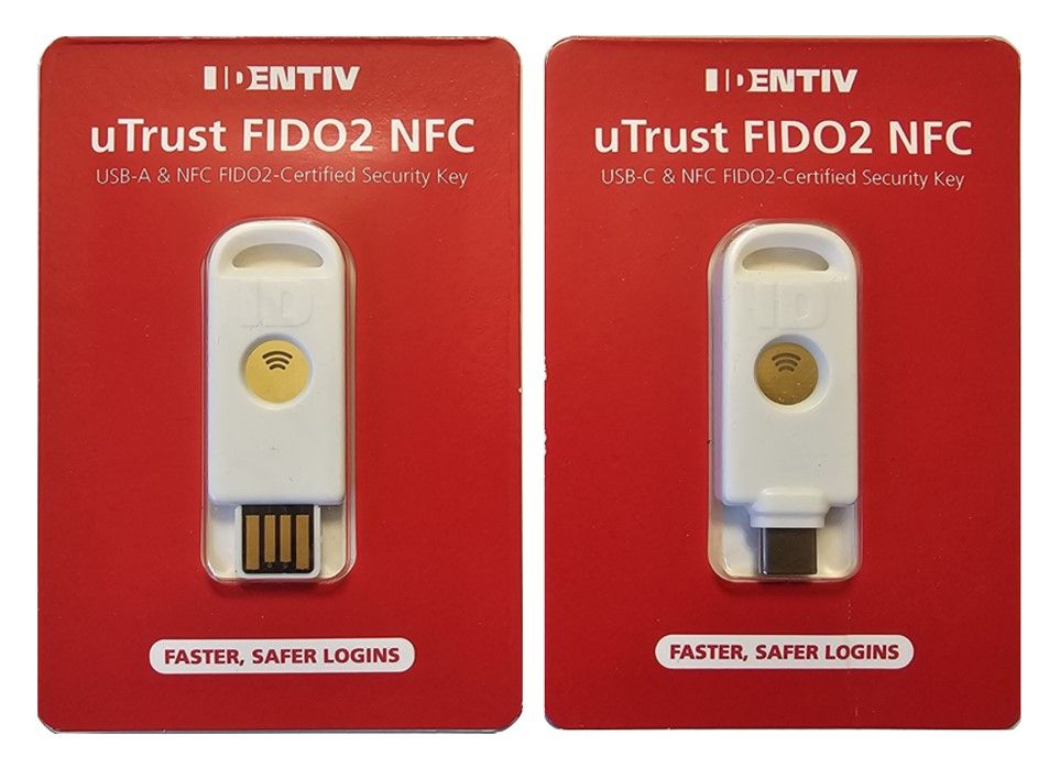 Security Key Identiv uTrust FIDO2 NFC